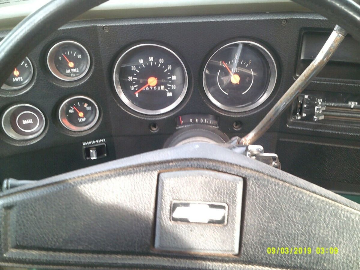 1973 Green Chevrolet C-10 Standard Cab Pickup