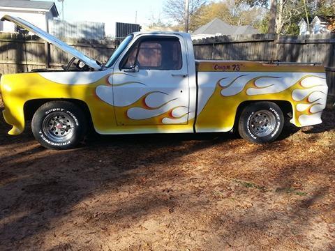 1973 White Chevrolet C-10 Standard Cab Pickup