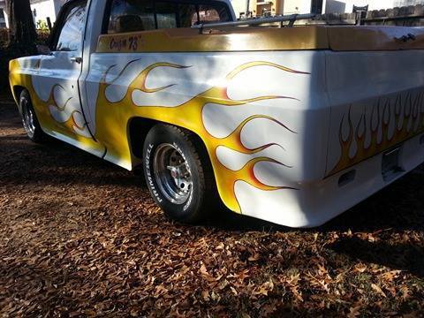 1973 White Chevrolet C-10 Standard Cab Pickup