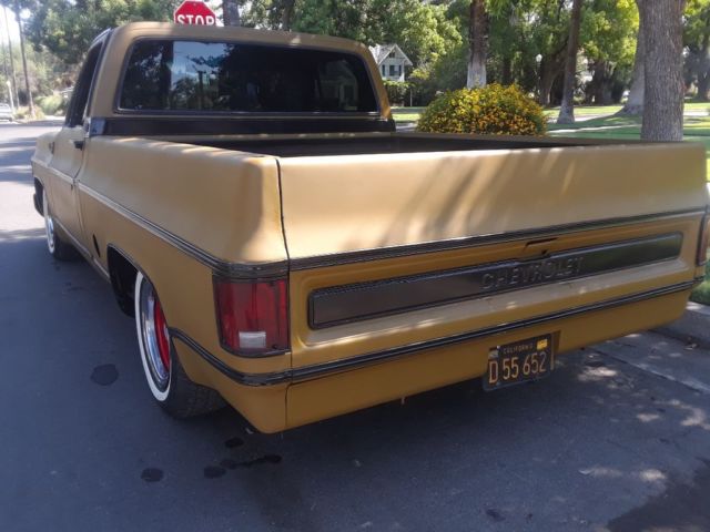 1973 Olive Brown Chevrolet C-10 Standard Cab Pickup