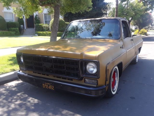 1973 Olive Brown Chevrolet C-10 Standard Cab Pickup