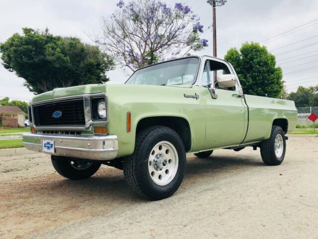 1973 Green Chevrolet C/K Pickup 2500 Extended Cab Pickup