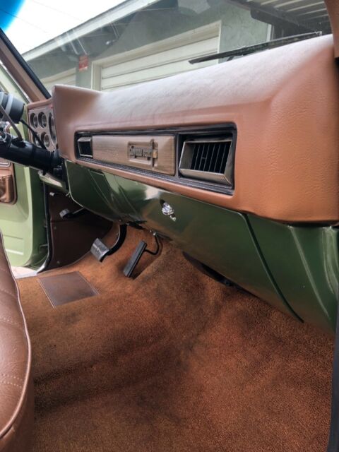 1973 Green Chevrolet C/K Pickup 2500 Extended Cab Pickup