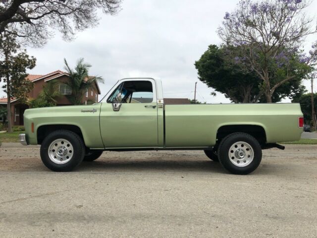 1973 Green Chevrolet C/K Pickup 2500 Extended Cab Pickup