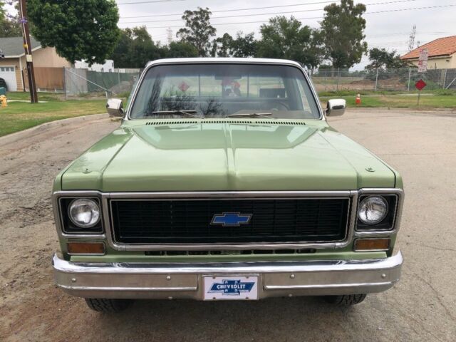 1973 Green Chevrolet C/K Pickup 2500 Extended Cab Pickup