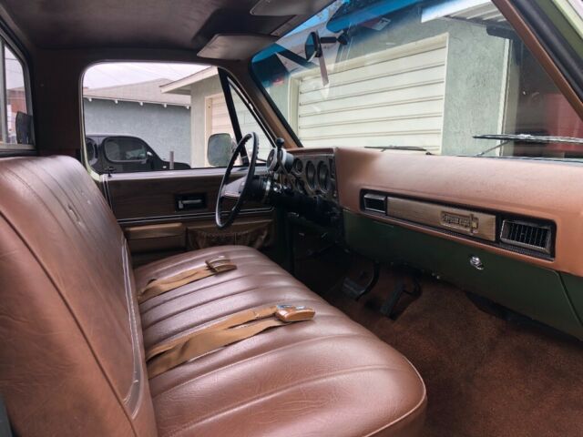 1973 Green Chevrolet C/K Pickup 2500 Extended Cab Pickup