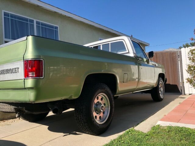 1973 Green Chevrolet C/K Pickup 2500 Extended Cab Pickup