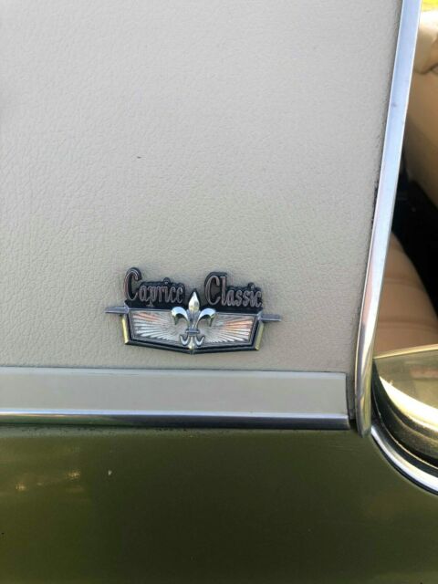 1973 Green Chevrolet Caprice