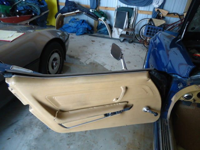 1973 Blue Chevrolet Corvette Coupe