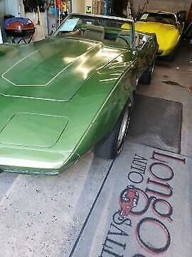 1973 Green Chevrolet Corvette Convertible