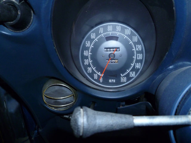 1973 Blue Chevrolet Corvette Coupe