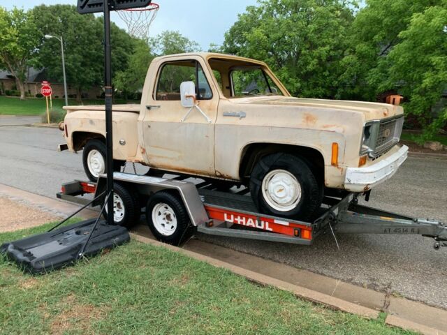 1973 Tan Chevrolet C-10 Cab & Chassis