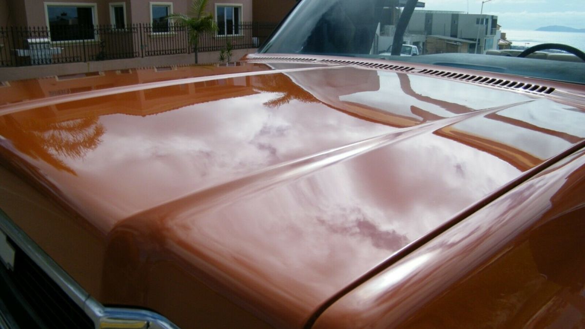 1973 Orange Yellow Chevrolet Cheyenne Truck