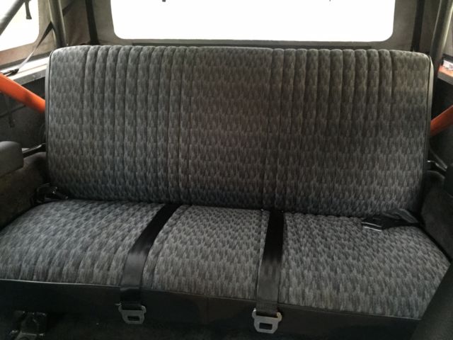 1973 Orange Chevrolet Blazer Convertible