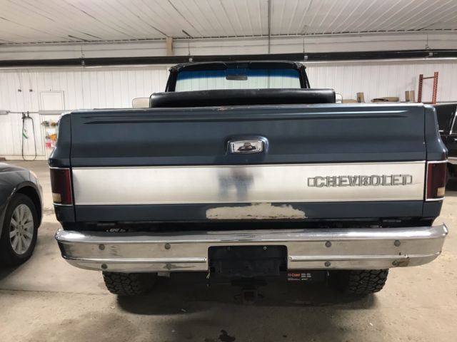 1973 Orange Chevrolet Blazer Convertible