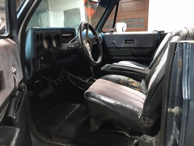 1973 Orange Chevrolet Blazer Convertible