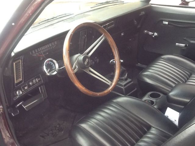 1973 Burgundy Chevrolet Nova Hatchback