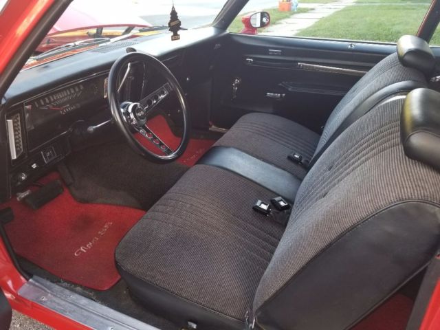 1973 Red Chevrolet Nova Coupe