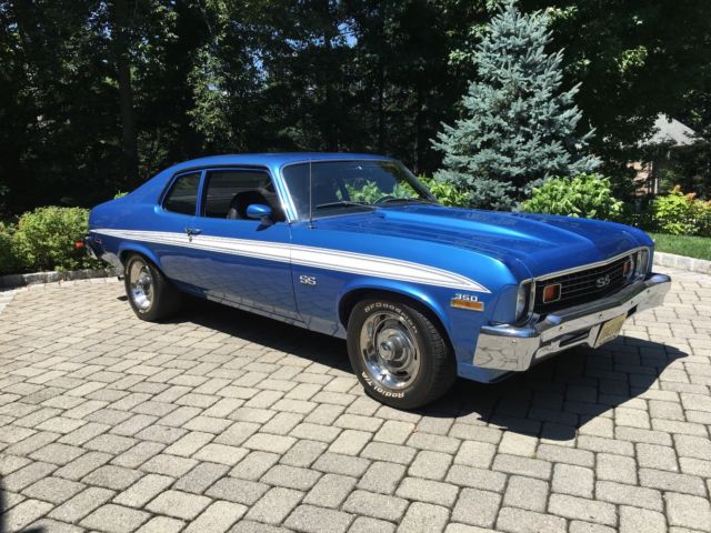 1973 Blue Chevrolet Nova