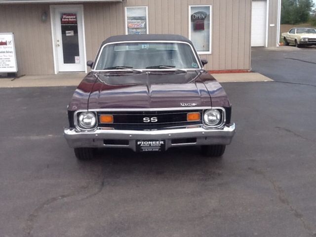 1973 Burgundy Chevrolet Nova Hatchback