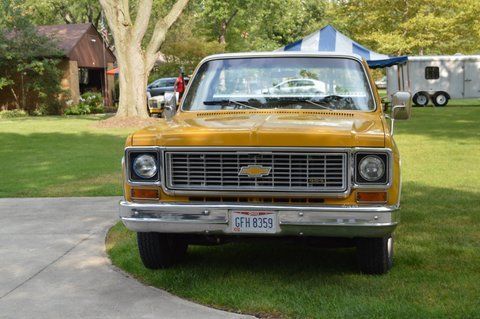 1973 Gold Chevrolet Other Pickups Standard Cab Pickup