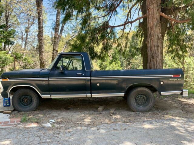 1973 Green Ford F-100 Crew Cab Pickup