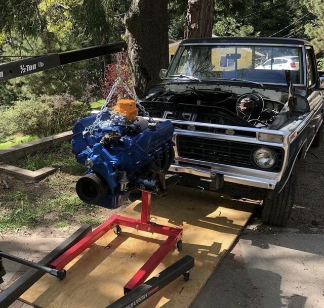1973 Green Ford F-100 Crew Cab Pickup