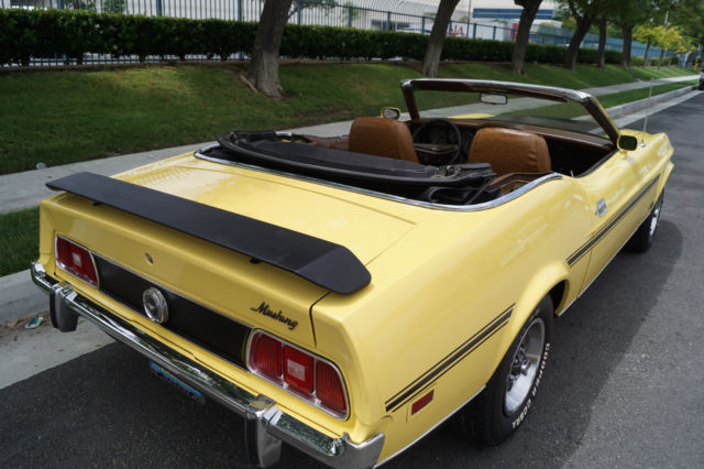 1973 Grabber Yellow Ford Mustang Convertible
