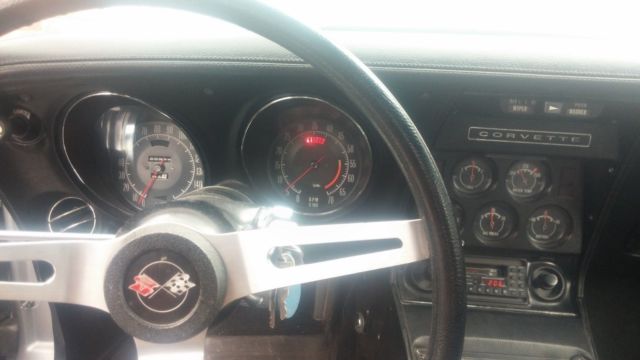 1973 silver Chevrolet Corvette Coupe