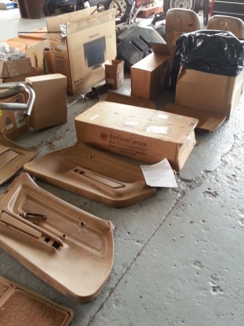 1973 Orange Chevrolet Corvette Coupe