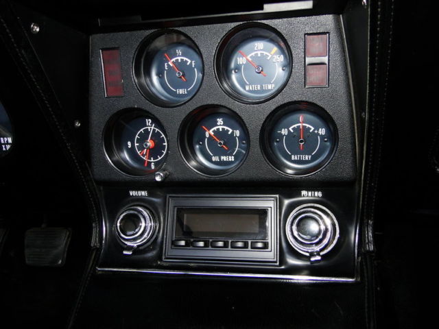 1973 Burgundy Chevrolet Corvette Convertible