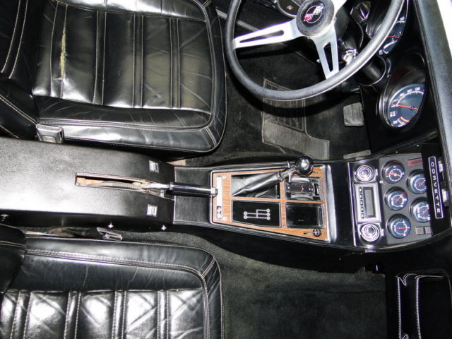 1973 Burgundy Chevrolet Corvette Convertible