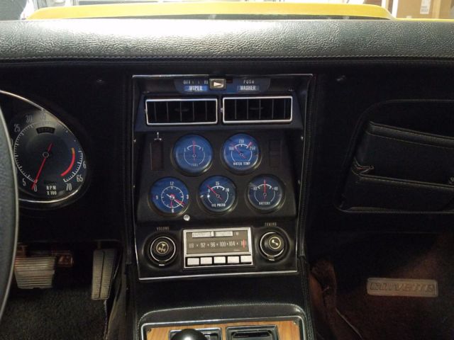 1973 Metallic Chevrolet Corvette Convertible