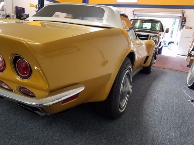 1973 Metallic Chevrolet Corvette Convertible