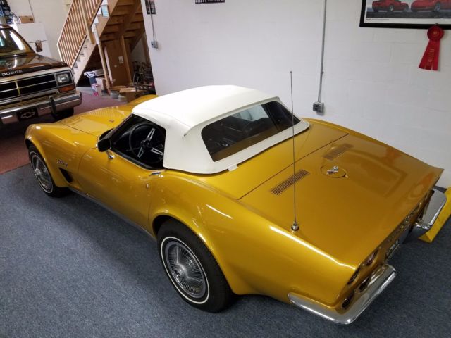 1973 Metallic Chevrolet Corvette Convertible