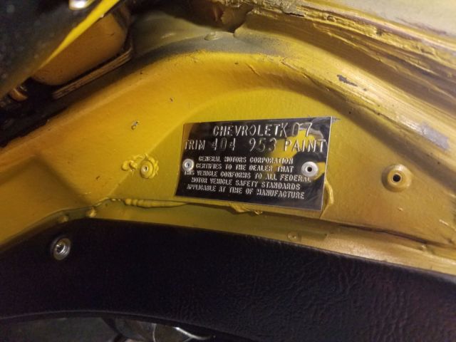 1973 Metallic Chevrolet Corvette Convertible