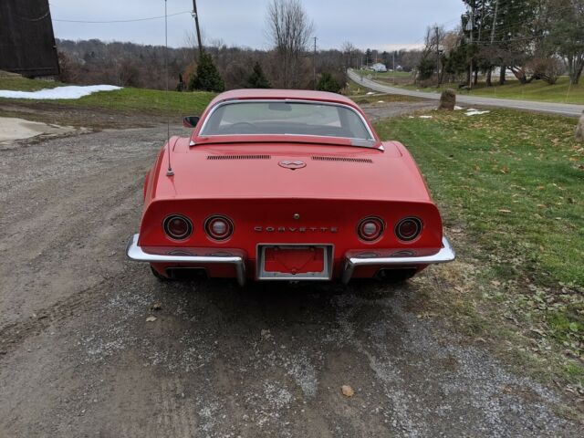 1973 Red Chevrolet Corvette Convertible