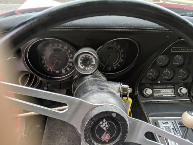 1973 Red Chevrolet Corvette Convertible
