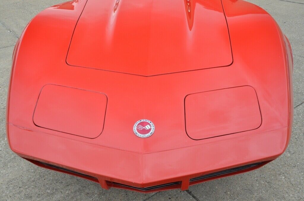1973 Red Chevrolet Corvette Convertible