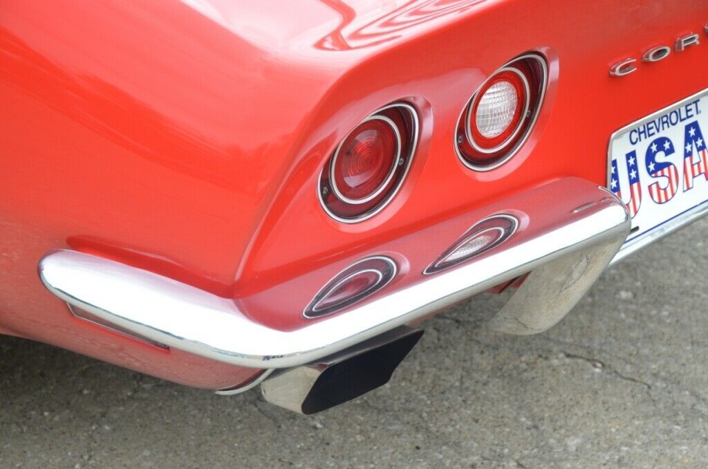 1973 Red Chevrolet Corvette Convertible