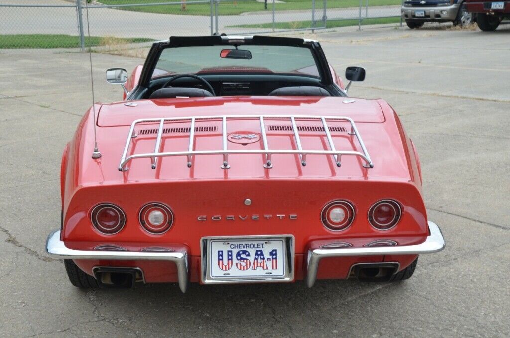 1973 Red Chevrolet Corvette Convertible