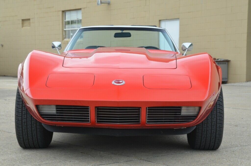 1973 Red Chevrolet Corvette Convertible