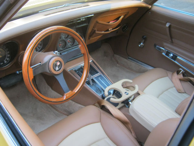 1973 Metalic Gold Chevrolet Corvette Coupe