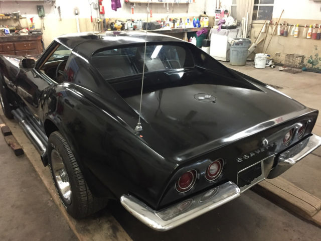 1973 DARK BLUE Chevrolet Corvette REMOVABLE   T-TOP 