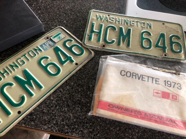 1973 Blue Chevrolet Corvette Coupe