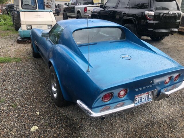 1973 Blue Chevrolet Corvette Coupe