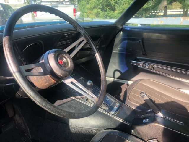 1973 Blue Chevrolet Corvette Coupe