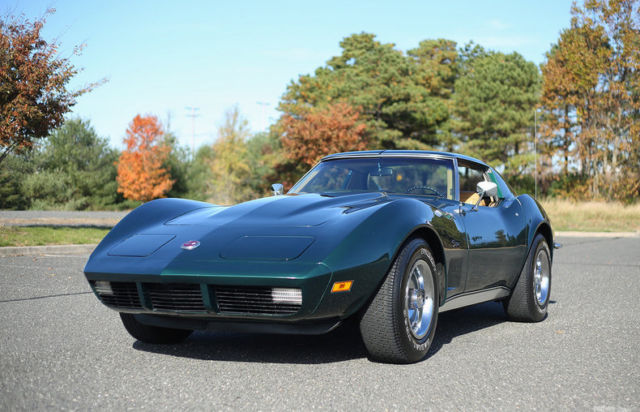 1973 Green Chevrolet Corvette Coupe