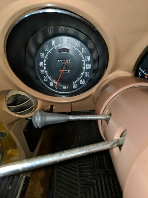 1973 Gold Chevrolet Corvette Fastback