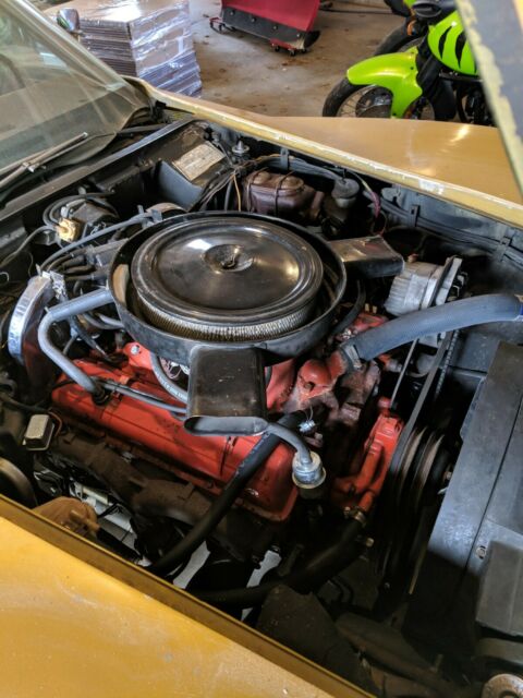 1973 Gold Chevrolet Corvette Fastback